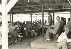 Ranchers Roundup talks, early 1940's.